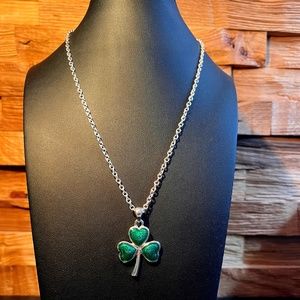 Saint Patricks Crystal Necklace